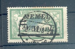 Memel 88I ABART Gest. BPP 30EUR (G9577 - Memel (Klaipeda) 1923