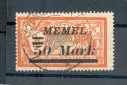 Memel 97II ABART Gest. BPP 300EUR (G9581 - Memel (Klaipeda) 1923