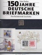 Bildband 150Jahre Briefmarken+Deutschland Block 41+46 ** 38€ Historie Für Sammler Book Stamp/philatelic Sheet Bf Germany - Autres & Non Classés