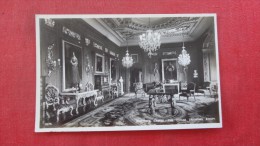 England> Warwickshire > Warwick  Castle Cedar  Drawing Room   RPPC--1818 - Warwick