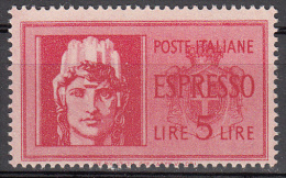 Italy    Scott No  E18   Mnh    Year  1945 - Ungebraucht