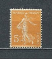 FRANCE 1921  N° 158 ** Neuf  = MNH  Superbe  Cote 2,80 € Semeuse Fond Plein - Unused Stamps