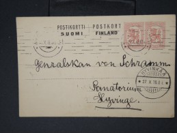 FINLANDE- Entier Postal Voyagé A Voir  Voir Scan   LOT P4570 - Postwaardestukken