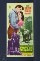 Original Old Cinema/ Movie Advertising Image - Movie: Gun Fury - Rock Hudson, Donna Reed, Phil Carey - Cinema Advertisement