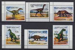 KIRGHIZISTAN 1998, ANIMAUX PREHISTORIQUES, 6 Valeurs, Neufs / Mint. R1066 - Kirghizstan