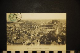 CP, 10, TROYES Panorama Sud Vue Prise De La Madeleine N° 2 Voyagé En 1906 - Troyes