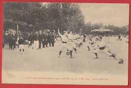 Fête De Gymnastique Mai 1909 : Assauts D´escrime - Angers . - Fechten