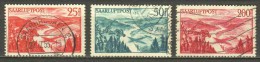 Germany Saarland 1948 Mi 252-254 - Used Stamps