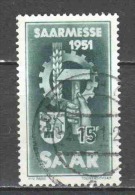 Germany Saarland 1951 Mi 306 (1) - Used Stamps