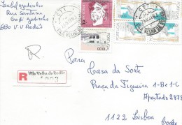 TIMBRES - STAMPS- MARCOPHILIE - PORTUGAL - NAVEGATEUR GONÇALVES ZARCO ET MAISONS - CACHET 26-05-1993-VILA VELHA DE RÓDÃO - Postal Logo & Postmarks