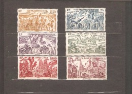 INDE FRANCAISE  POSTE AERIENNE N °11/16  NEUF * - Unused Stamps