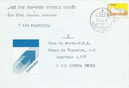 TIMBRES - STAMPS- MARCOPHILIE - PORTUGAL -  MAISON TYPIQUE - FRONTEIRA - Postal Logo & Postmarks