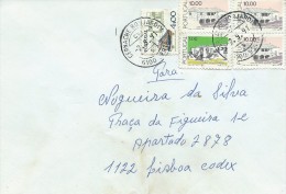 TIMBRES - STAMPS- MARCOPHILIE - PORTUGAL -  MAISONS TYPIQUES - CACHET 02-09-1991 - CERNACHE DE BONJARDIM - Maschinenstempel (Werbestempel)