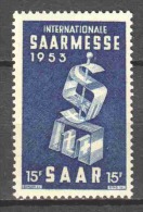 Germany Saarland 1953 Mi 341 MNH - Unused Stamps