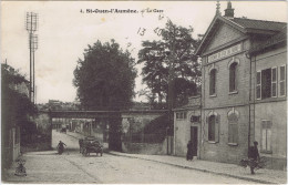 95 - Saint-Ouen-l'Aumône (Val D'Oise) - La Gare - Saint-Ouen-l'Aumône