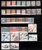35 Timbres Taxes Neufs N° 3, 6, 8, 9, 13, 18, 19, 29, 30, 32, 33, 36, 37, 38., 38A, 39, 39A, 39B, 40 à 45, 56, 57, 58 - Collections, Lots & Series