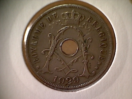 Belgique 25 Centimes 1929 FR - 25 Cents