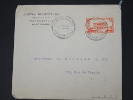 FRANCE- MARTINIQUE- Lot De 3 Enveloppes  Pour La FRANCE  Période 1930/40 A Voir Scans  P4620 - Other & Unclassified