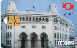 ALG Algérie Télécarte PTT La Grande Poste D'Alger Monument Architecture En Très Bon état - Algerien