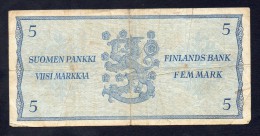 5 MARKKA 1993 FINLANDIA - BB - Finnland