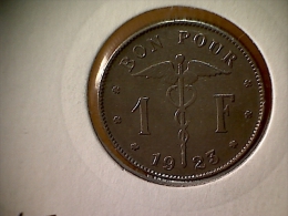 Belgique 1 Franc 1923 FR - 1 Frank