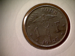 Belgique 1 Franc 1923 FR - 1 Franc