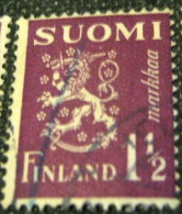 Finland 1930 Lion 1.5m - Used - Nuovi