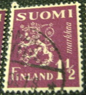 Finland 1930 Lion 1.5m - Used - Nuovi