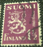 Finland 1930 Lion 1.5m - Used - Nuovi
