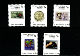 NEW ZEALAND - 2005 150 YEARS OF NZ STAMPS  III  SET   MINT NH - Unused Stamps