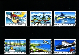 NEW ZEALAND - 1989  HERITAGE SEA SET  MINT NH - Neufs