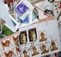 India KILOWARE DjungleBag 10 KG (22LB) Smaller Stamps      [vrac Kilowaar Kilovara Mixture] - Lots & Kiloware (min. 1000 Stück)