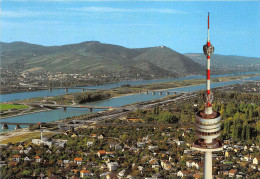 Zs51933 Austria Vienna Donauturm Kahlenberg Leopoldsberg Donau Bridges Television Tower - Vienna Center