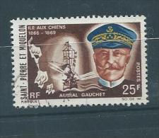 SPM N° YT 383  Amiral Gauchet  Oblitéré - Used Stamps