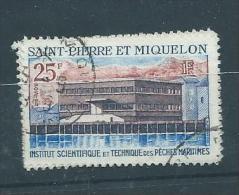 SPM N° YT 388 Institut Scientifique    Oblitéré - Gebruikt