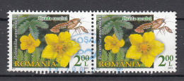 Roemenie 2012 Mi Nr 6594 Bloemen, Flowers 2x - Used Stamps