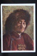 Mongolia.  "Old Partisan. A Man L In A National Costume" By Stroganov   - Old Postcard 1966 - Mongolia