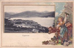 6128A  GTEGERNSEE,IN RELIEF. - Tegernsee