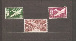 GUADELOUPE  POSTE AERIENNE N ° 4/6   NEUF * - Airmail