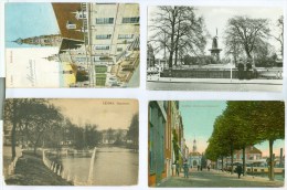 COLLECTIE Van 46 Verschillende ANSICHTKAARTEN Uit LEIDEN * TUSSEN 1912 EN 1960 - Leiden