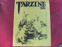 Tarzan John Carter Edgar Rice Burroughs Fanzine US Tarzine N° 36 - Altri & Non Classificati