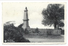 CPA - BOIS BORSU - Le Monument - Cachet Taxe   // - Clavier