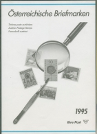 Österreich 1995 Jahresmappe Der Post Mit Allen Ausgaben Postfrisch (SG5767) - Annate Complete
