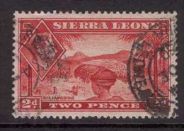 SIERRA LEONE 1938 2d Scarlet SG 191a U AR83 - Sierra Leone (...-1960)