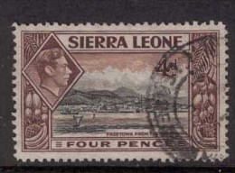 SIERRA LEONE 1938 4d Black And Red-brown SG 193 Used AR91 - Sierra Leona (...-1960)