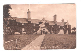 SACKVILLE COLLEGE EAST GRINSTEAD USED 1925 SENT TO MISS Waddilove YEWSIDE  RUSTHALL - Other & Unclassified