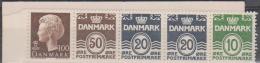 DENMARK - 1974 Complete Booklet. Scott 544a. MNH ** - Unused Stamps