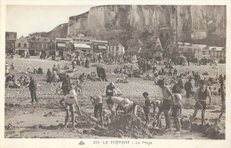 Le Tréport - La Plage - Carte CAP Non Circulée - Dieppe