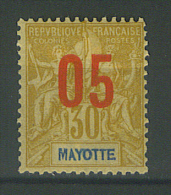 VEND BEAU TIMBRE DE MAYOTTE N° 26 , "A" PENCHE , NEUF !!!! - Unused Stamps