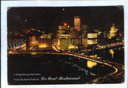 United States - Postcard Circulated In 1971 -  Le Mont Restaurant, Grandvue Avenue,Pittsburgh - 2/scans - Pittsburgh